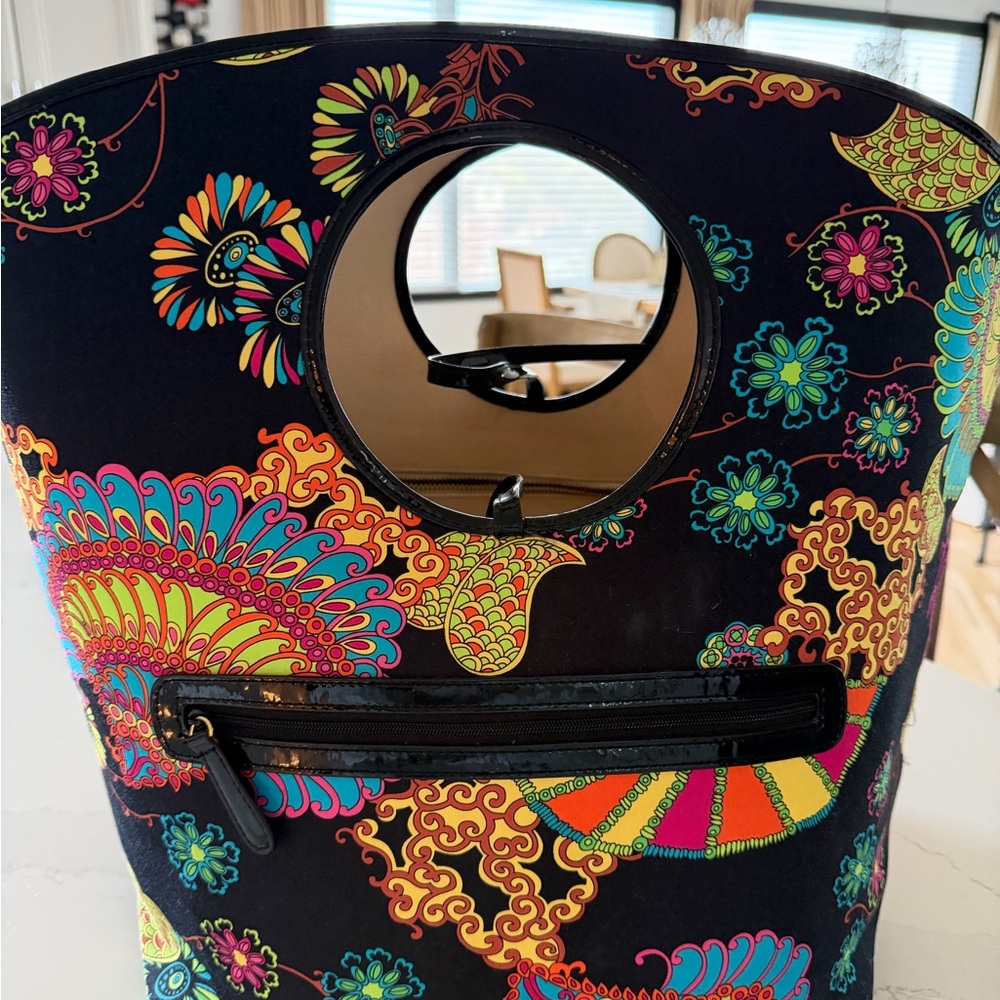 Trina Turk Multicolor Patterned Tote Bag - Picture 2 of 6